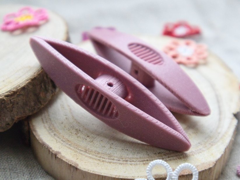 Člunek na frivolitkovaní II. - Barva: Ohnivá červená