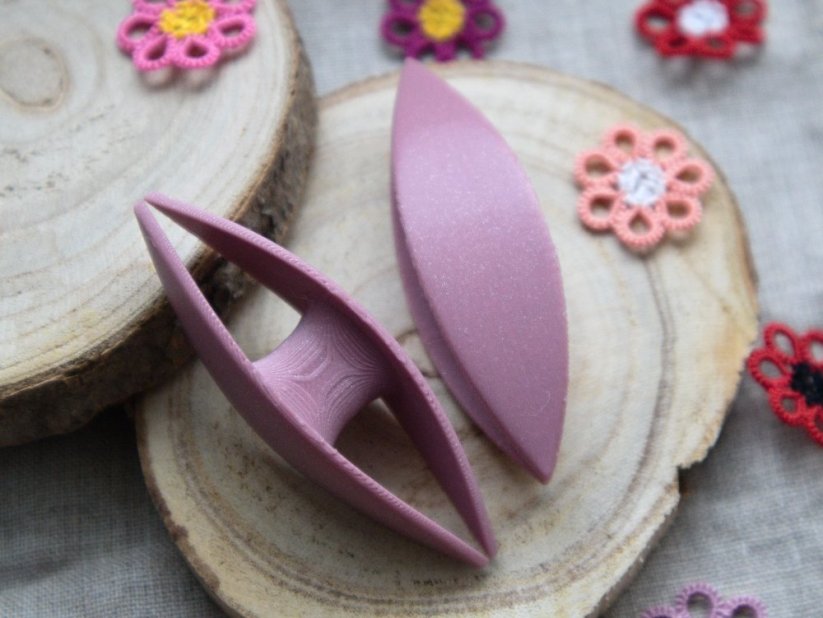 Člunek na frivolitkovaní I. - Barva: Ohnivá červená